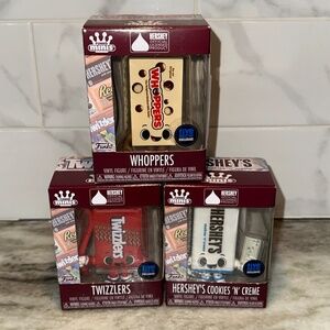 Funko Minis Hersheys Chocolates Mascots - Twizzlers Whoppers & Cookies N Cream